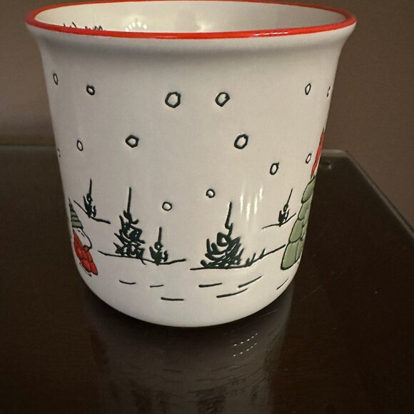 Peanuts Snoopy Woodstock "Cozy & Warm" 21 oz Mug NWT 2025 Winter Holiday Season - Picture 3 of 5